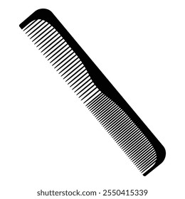 Comb Icon for Hair Care and Grooming Design