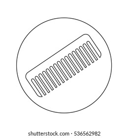 comb icon illustration design