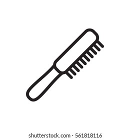 comb icon illustration isolated vector sign symbol
