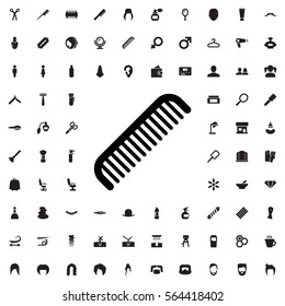 comb icon illustration isolated vector sign symbol
