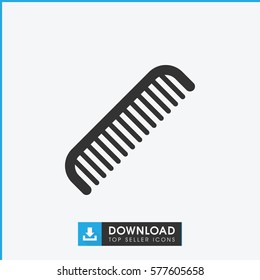 comb icon illustration isolated vector sign symbol