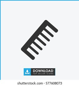 comb icon illustration isolated vector