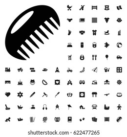 Comb icon illustration isolated vector sign symbol. baby icons vector set. on white background