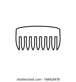 comb icon illustration isolated vector