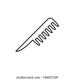 comb icon illustration isolated vector sign symbol