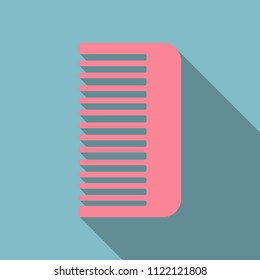 Comb icon. icon isolated on background. Comb silhouette. Simple icon. Web site page and mobile app design vector element.