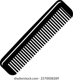 Comb icon isolated on white background. Comb sign vector illustration design