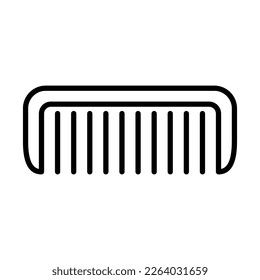 Comb Icon Logo Design Vector Template Illustration Sign And Symbol Pixels Perfect