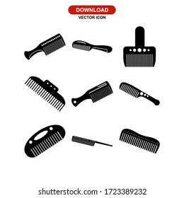 icono de coma o logotipo símbolo de signo aislado ilustración vectorial - Colección de iconos vectoriales de estilo negro de alta calidad
