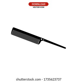 comb icon or logo isolated sign symbol vector illustration - high quality black style vector icons
