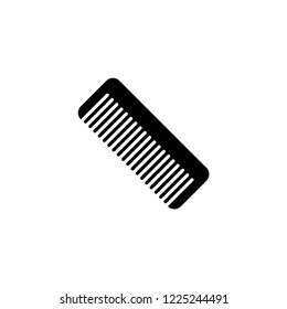 Comb icon logo vector design for barber shop.