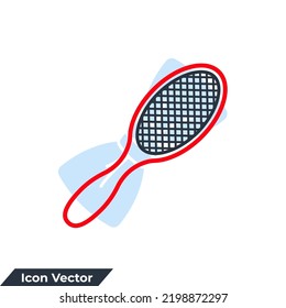 ilustración vectorial del logotipo del icono de comb. plantilla de símbolo de comb para colección de diseño gráfico y web