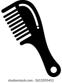 Comb Icon Mixed Vector Illustration