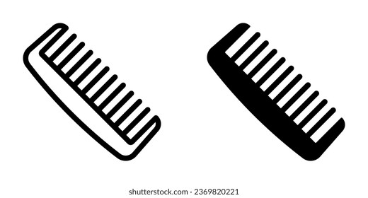 Comb Icon, for mobile concept and web design. vector illustration