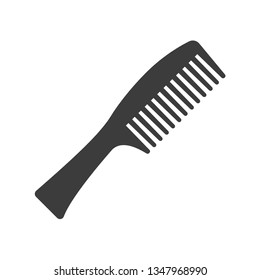 Comb icon on white background. Vector illustration