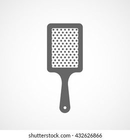 Comb Icon On White Background