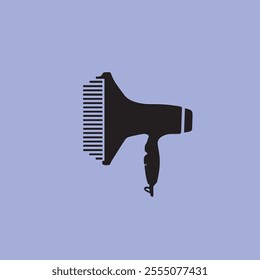 Comb Icon Symbol Vector Illustration template design
