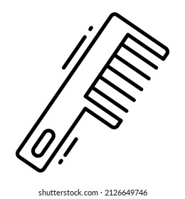 comb icon, trendy Style, Isolated on White Background, Stock vector illustrations.