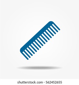 Comb icon. Vector beauty illustration.