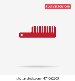 Comb icon. Vector concept illustration for design.