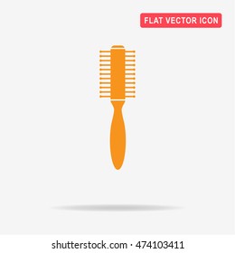 Comb icon. Vector concept illustration for design.