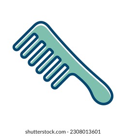 comb icon vector design template in white background