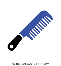 Comb Icon, Vector Graphics Illustrations 