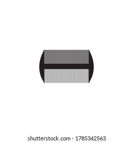 Diseño de ilustración vectorial de icono de comb