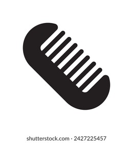 Kammsymbol Vektor Illustration Logo Design