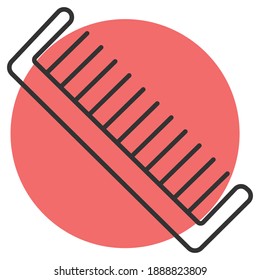 Ilustración vectorial de icono Comb