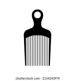 comb icon vector. Comb illustration for web, mobile apps color editable