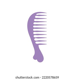 comb icon vector image with white background