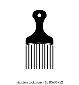 comb icon. vector icon on white background. vector illustration