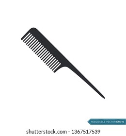 Comb Icon Vector Template