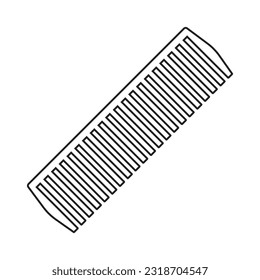 diseño del logotipo de la ilustración de la plantilla del vector de icono de comb