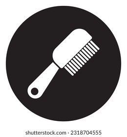 comb icon vector template illustration logo design