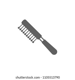Comb icon vector in trendy flat style isolated on white background