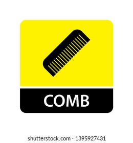 Comb icon for web and mobile