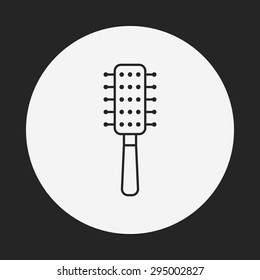 comb line icon