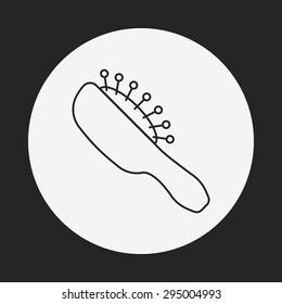comb line icon