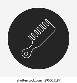 comb line icon