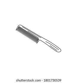 comb logo stock illustration design