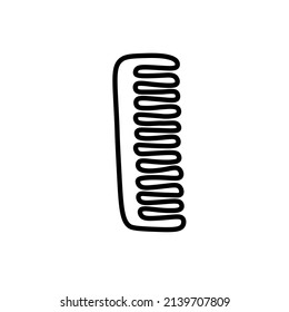 Comb-Logotype-Friseur-Salon Logo-Symbol für Webdesign oder einzelne Vektorgrafik-Eps von Unternehmen 
