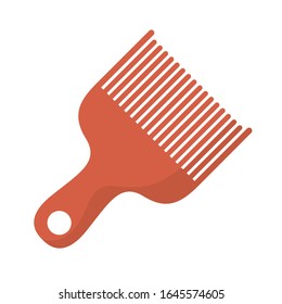 comb makeup accessory isolated icon vector illustration design