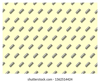comb pattern on a color background vector
