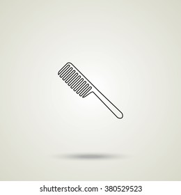 Comb sign. Barbershop.