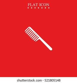 Comb sign. Barbershop.