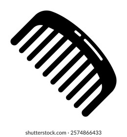 comb sign symbol vector icon