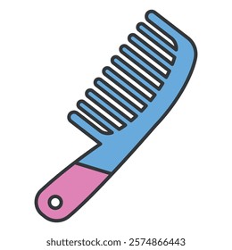 comb sign symbol vector icon