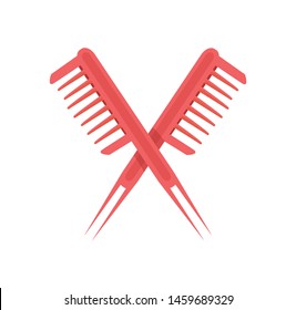 comb simple for hair vector illustration